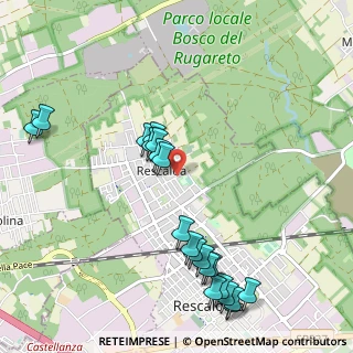 Mappa Via L. Einaudi, 20027 Rescaldina MI, Italia (1.176)