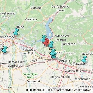 Mappa 25050 Provaglio d'Iseo BS, Italia (24.75636)