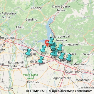 Mappa 25050 Provaglio d'Iseo BS, Italia (9.85077)