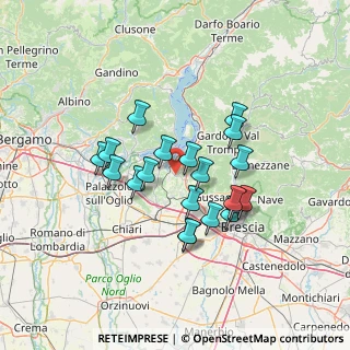 Mappa 25050 Provaglio d'Iseo BS, Italia (11.5135)