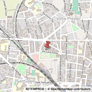 Mappa Via Carlo Porta, 11, 21047 Saronno, Varese (Lombardia)