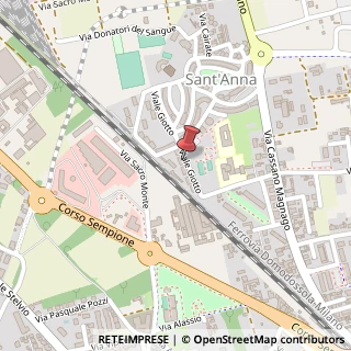 Mappa Viale Giotto, 9D, 21052 Busto Arsizio, Varese (Lombardia)