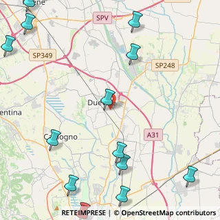 Mappa Via San Francesco, 36031 Dueville VI, Italia (6.85357)