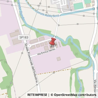 Mappa Via E. Fermi, 56, 24040 Filago, Bergamo (Lombardia)