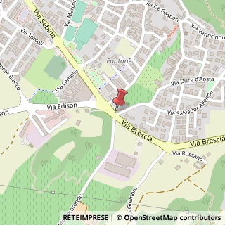 Mappa Via Sebina, 16, 25050 Provaglio d'Iseo, Brescia (Lombardia)