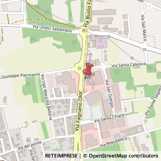 Mappa Via Busto Fagnano, 20, 21057 Busto Arsizio, Varese (Lombardia)