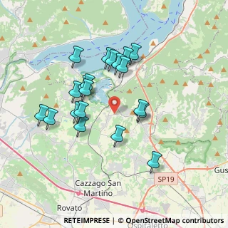 Mappa Via T. Edison, 25050 Provaglio d'Iseo BS, Italia (3.335)