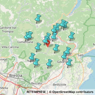 Mappa Via S. Lino, 25071 Agnosine BS, Italia (6.53474)