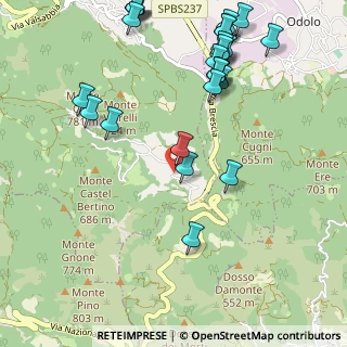 Mappa Via S. Lino, 25071 Agnosine BS, Italia (1.32222)