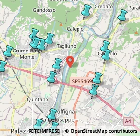 Mappa Via Valle, 25031 Capriolo BS, Italia (2.683)