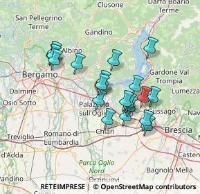 Mappa Via Valle, 25031 Capriolo BS, Italia (12.0035)