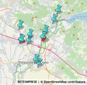 Mappa Via Valle, 25031 Capriolo BS, Italia (3.49182)