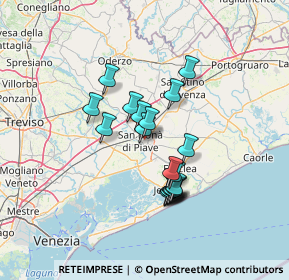 Mappa Via Trieste, 30027 San Donà di Piave VE, Italia (10.945)