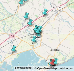 Mappa Via Trieste, 30027 San Donà di Piave VE, Italia (9.437)