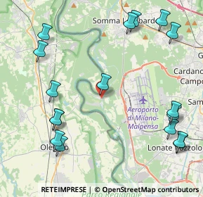 Mappa Via Volta Alessandro, 21010 Vizzola Ticino VA, Italia (5.35941)