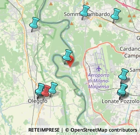Mappa Via Volta Alessandro, 21010 Vizzola Ticino VA, Italia (5.26786)