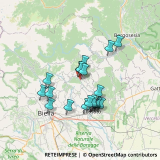 Mappa Via B. Sella, 13825 Valle Mosso BI, Italia (6.4605)