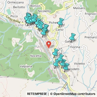Mappa Via B. Sella, 13825 Valle Mosso BI, Italia (0.526)