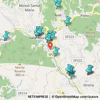 Mappa Via B. Sella, 13825 Valle Mosso BI, Italia (1.161)