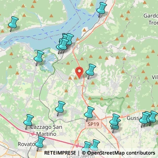 Mappa Via Don Bettoni, 25050 Provaglio d'Iseo BS, Italia (6.1395)