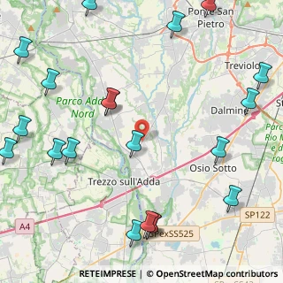 Mappa Strada Provinciale, 24042 Capriate San Gervasio BG, Italia (6.044)