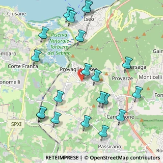 Mappa Via Lamosa, 25050 Provaglio d'Iseo BS, Italia (2.49)