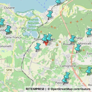 Mappa Via Lamosa, 25050 Provaglio d'Iseo BS, Italia (2.985)
