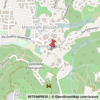Mappa Via Manzoni, 6, 25050 Ome, Brescia (Lombardia)