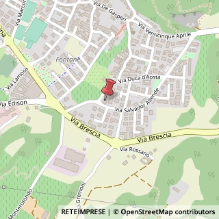 Mappa Via Salvador Allende, 153, 25049 Provaglio d'Iseo, Brescia (Lombardia)