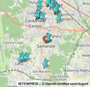 Mappa CAP, 21017 Samarate VA, Italia (2.317)