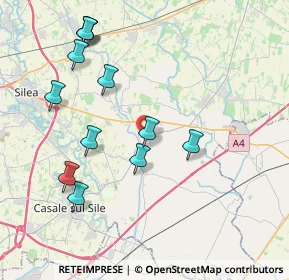 Mappa Piazza II Giugno, 31056 Roncade TV, Italia (4.22583)