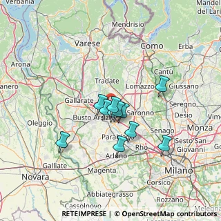 Mappa Via Sesia, 21050 Marnate VA, Italia (9.75364)