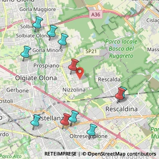 Mappa Via Sesia, 21050 Marnate VA, Italia (2.63818)