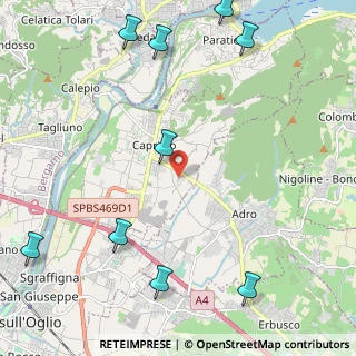 Mappa Via XXVIII Maggio, 25031 Capriolo BS, Italia (3.24455)