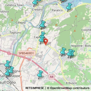Mappa Via XXVIII Maggio, 25031 Capriolo BS, Italia (3.295)