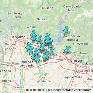 Mappa Via XXVIII Maggio, 25031 Capriolo BS, Italia (9.8395)