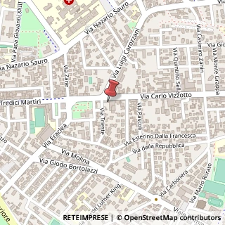 Mappa Via Giannino Ancillotto, 39, 30027 San Donà di Piave, Venezia (Veneto)