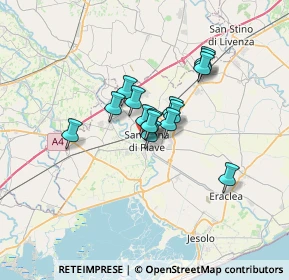 Mappa Via Concordia, 30024 San Donà di Piave VE, Italia (4.35733)