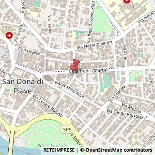 Mappa Via Bonifica, 5, 30027 San Donà di Piave, Venezia (Veneto)