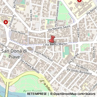 Mappa Via XIII Martiri, 52, 30027 San Donà di Piave, Venezia (Veneto)