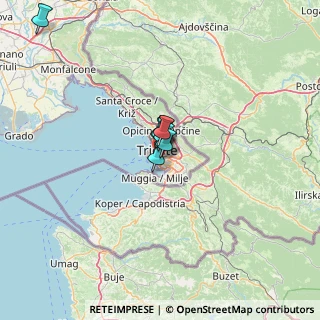 Mappa Via Cittanova D'Istria, 34145 Trieste TS, Italia (27.60429)