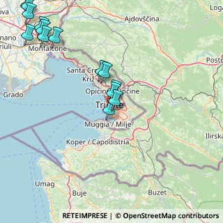 Mappa Via Umago, 34145 Trieste TS, Italia (21.03571)