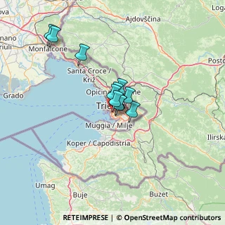 Mappa Via Umago, 34145 Trieste TS, Italia (8.49182)