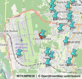 Mappa Via Giacomo Brodolini, 21017 Samarate VA, Italia (2.67176)