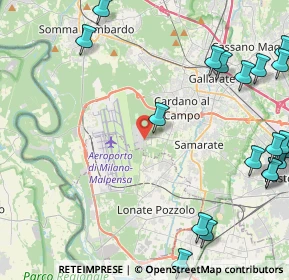 Mappa Via Giacomo Brodolini, 21017 Samarate VA, Italia (6.416)