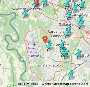 Mappa Via Giacomo Brodolini, 21017 Samarate VA, Italia (5.781)