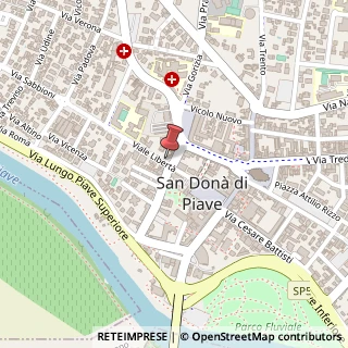 Mappa Viale della Libertà, 8, 30027 San Donà di Piave, Venezia (Veneto)