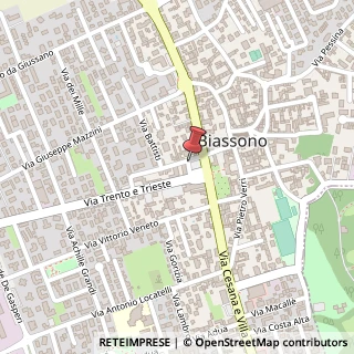 Mappa Piazza Italia, 16, 20853 Biassono, Monza e Brianza (Lombardia)