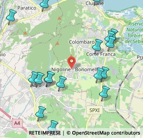 Mappa Via Padre M. Kolbe, 25046 Cazzago San Martino BS, Italia (2.7545)