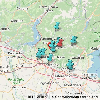 Mappa Via Lombardia, 25069 Villa Carcina BS, Italia (10.00357)